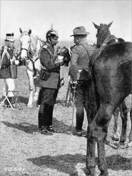 Kaiser Wilhelm II and General Leonard Wood, Germany