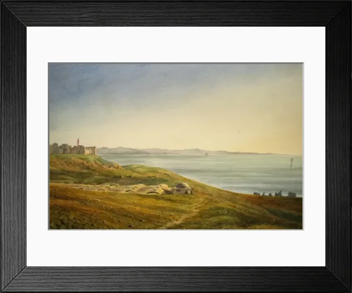 Framed Print : Coastal scene Framed Print : Coastal scene