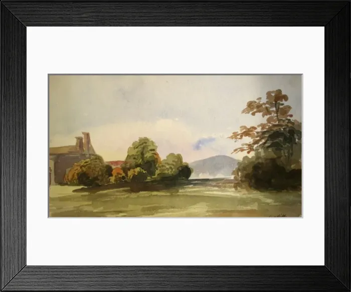 Framed Print : Cardiff. Date: circa 1840s Framed Print : Cardiff. Date: circa 1840s