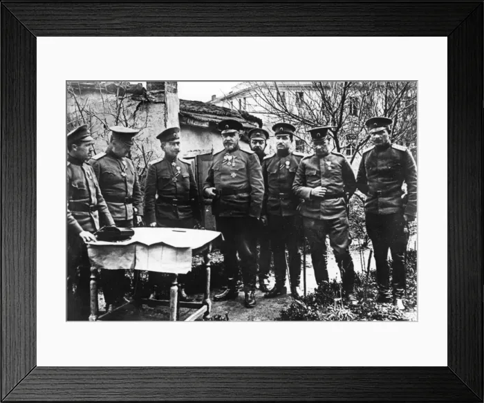 Framed Print : General Georgi Todorov, Bulgarian army officer, WW1 Framed Print : General Georgi Todorov, Bulgarian army officer, WW1