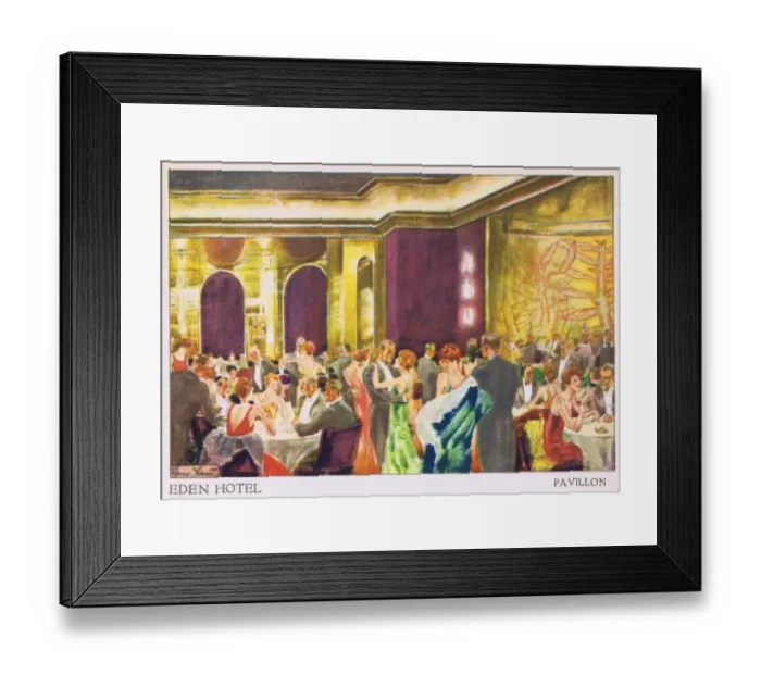 Framed Print : Pavillon- Restaurant at the Eden Hotel, Berlin Framed Print : Pavillon- Restaurant at the Eden Hotel, Berlin
