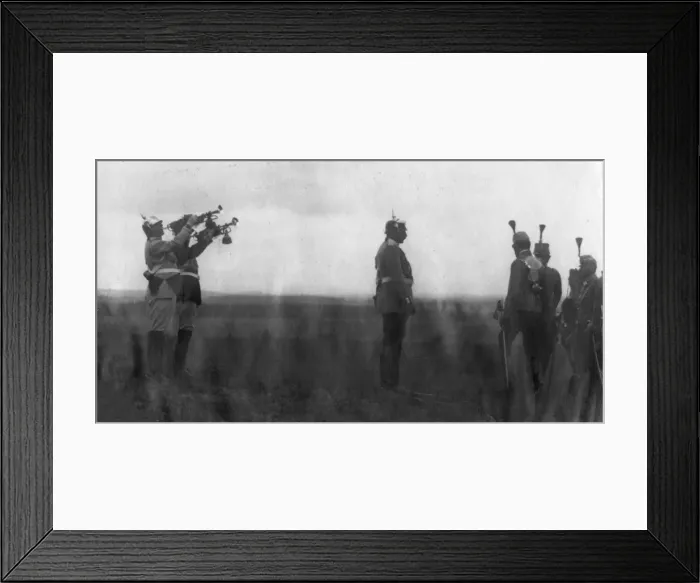 Framed Print : Kaiser Wilhelm II with soldiers just before WW1 Framed Print : Kaiser Wilhelm II with soldiers just before WW1