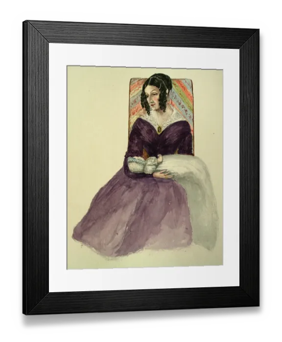 Framed Print : Unknown portrait Framed Print : Unknown portrait