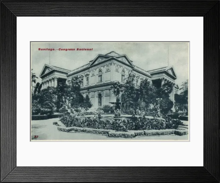 Framed Print : Chile - Santiago - The National Congress Building Framed Print : Chile - Santiago - The National Congress Building
