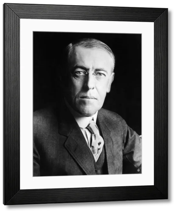 Framed Print : Thomas Woodrow Wilson, American President Framed Print : Thomas Woodrow Wilson, American President
