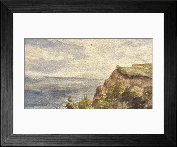 Framed Print : Coastal scene Framed Print : Coastal scene