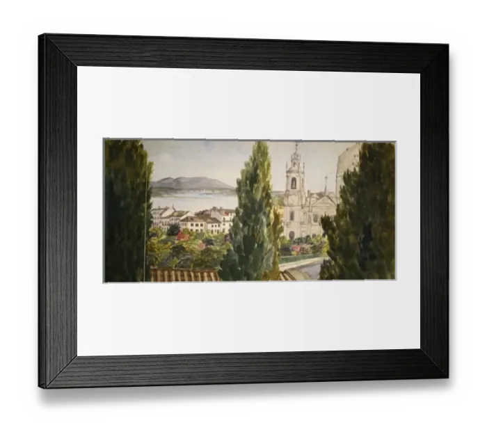 Framed Print : Os Cyprastas looking South Framed Print : Os Cyprastas looking South
