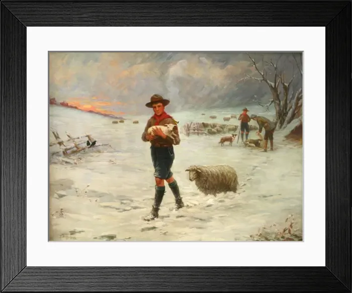 Framed Print : Saved from the Snow Framed Print : Saved from the Snow