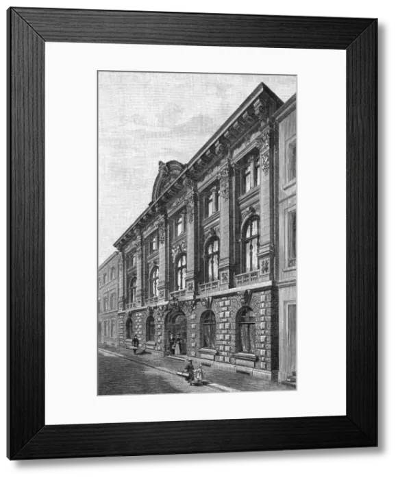 Framed Print : The Conservatoire of Music, Koln, Germany Framed Print : The Conservatoire of Music, Koln, Germany