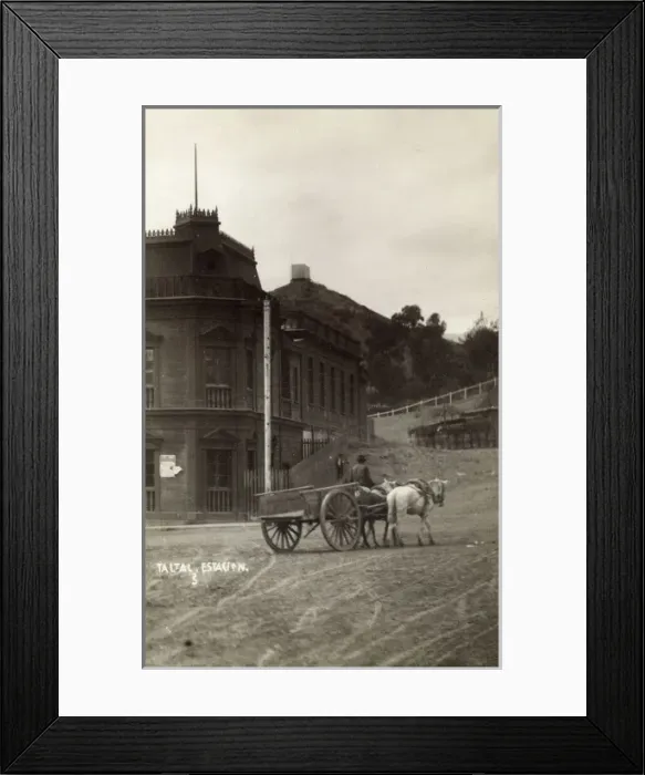 Framed Print : Chile - Taltal - Part of the Station Framed Print : Chile - Taltal - Part of the Station
