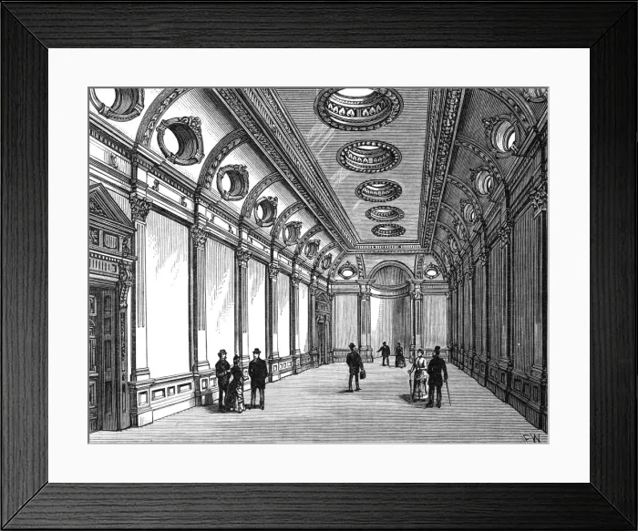 Framed Print : Guildhall School of Music, 1886 Framed Print : Guildhall School of Music, 1886