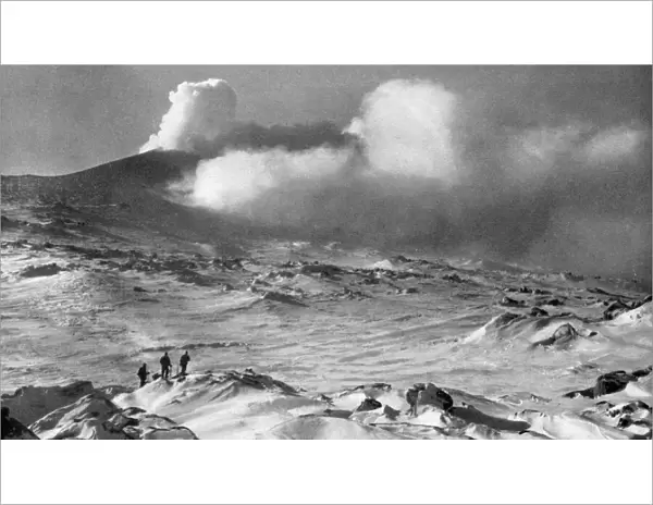 Scott Polar Expedition 1910 - 1912 - Mount Erebus