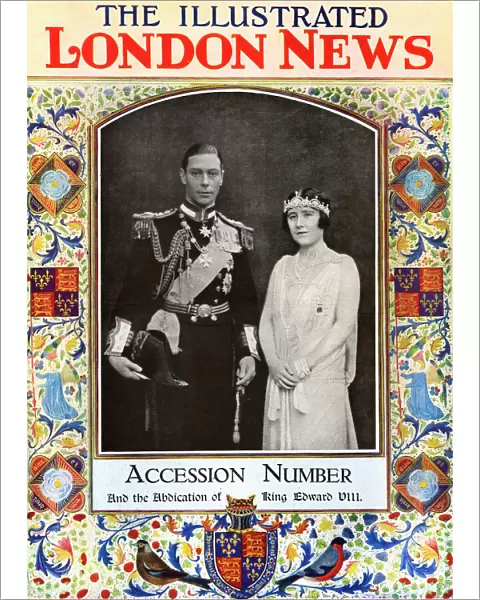Illustrated London News Accession of George VI, 1936 cover