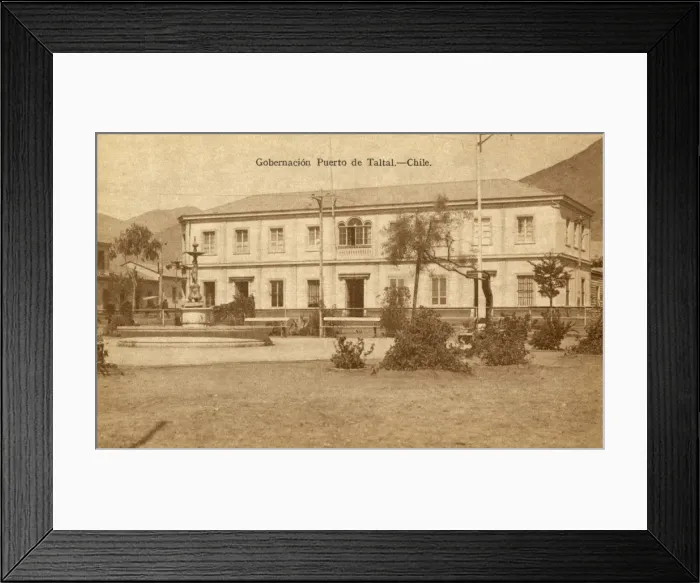 Framed Print : Puerto Taltal, Chile - The Governership Framed Print : Puerto Taltal, Chile - The Governership
