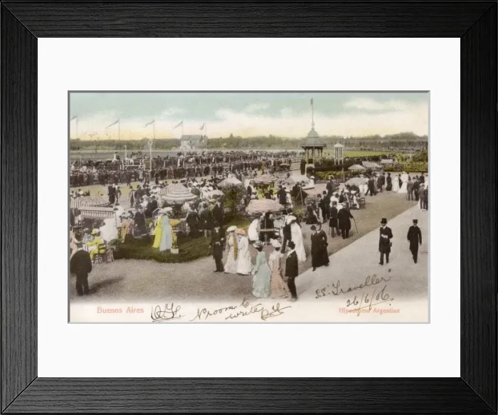 Framed Print : Hippodrome Race Track, Buenos Aires, Argentina Framed Print : Hippodrome Race Track, Buenos Aires, Argentina
