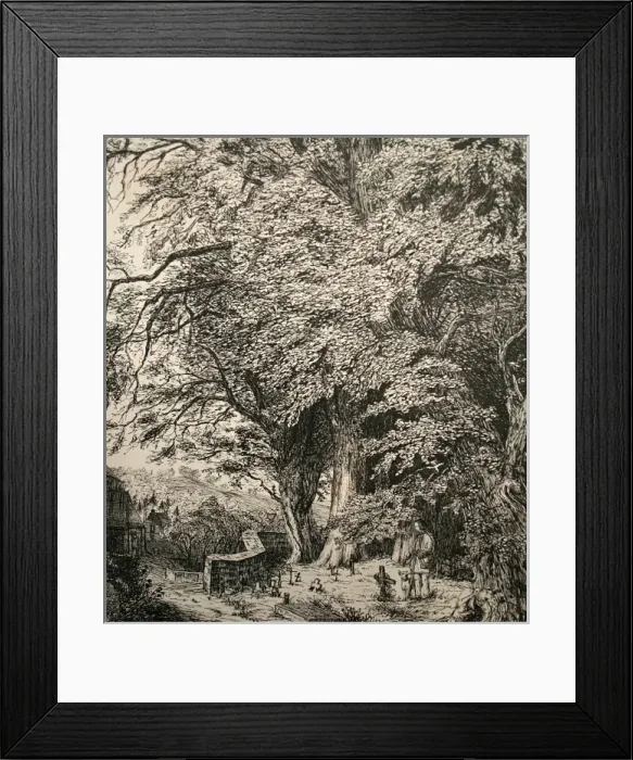 Framed Print : Country scene Framed Print : Country scene