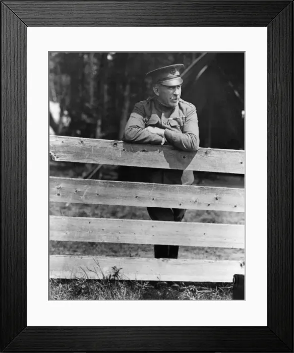 Framed Print : General Leonard Wood, American army officer Framed Print : General Leonard Wood, American army officer