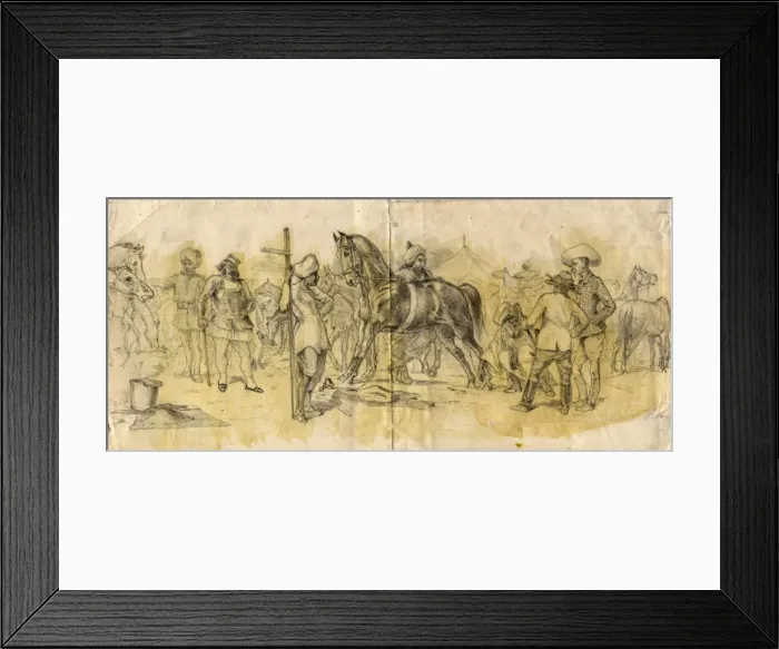 Framed Print : Indian marketplace Framed Print : Indian marketplace