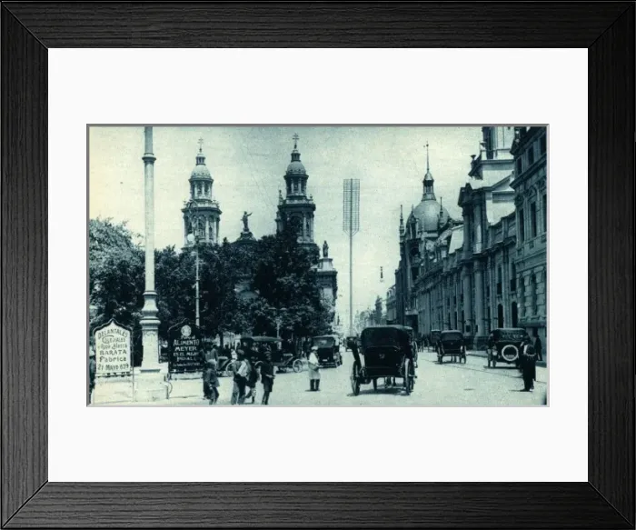 Framed Print : Chile - Santiago - The Metropolitan Cathedral Framed Print : Chile - Santiago - The Metropolitan Cathedral
