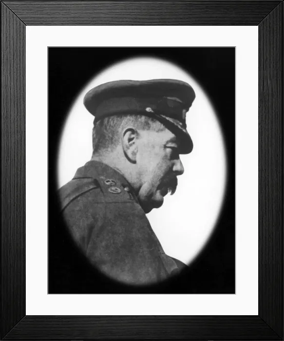 Framed Print : Lord Kitchener in Dardanelles, WW1 Framed Print : Lord Kitchener in Dardanelles, WW1