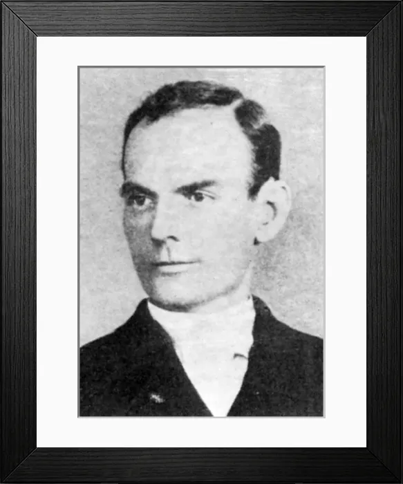 Framed Print : Bob Younger, American train robber Framed Print : Bob Younger, American train robber