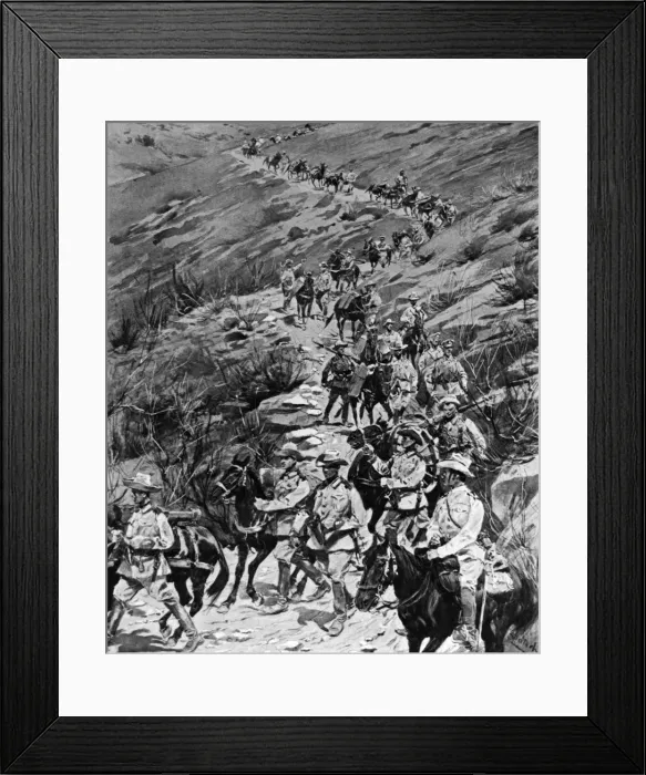 Framed Print : German soldiers in German South West Africa Framed Print : German soldiers in German South West Africa