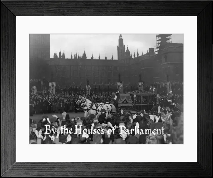 Framed Print : Wedding of Princess Elizabeth and Prince Philip Framed Print : Wedding of Princess Elizabeth and Prince Philip