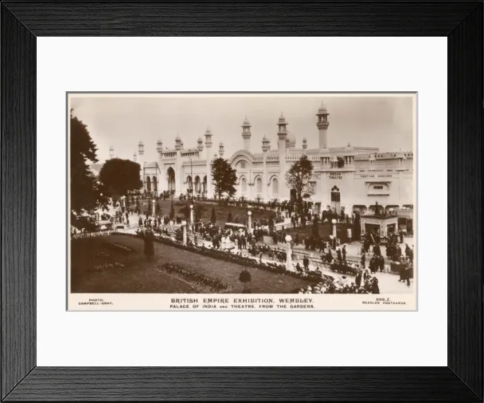 Framed Print : Palace of India, British Empire Exhibition, Wembley Framed Print : Palace of India, British Empire Exhibition, Wembley