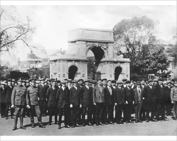 Kitcheners army recruits, Chatham, Kent, WW1