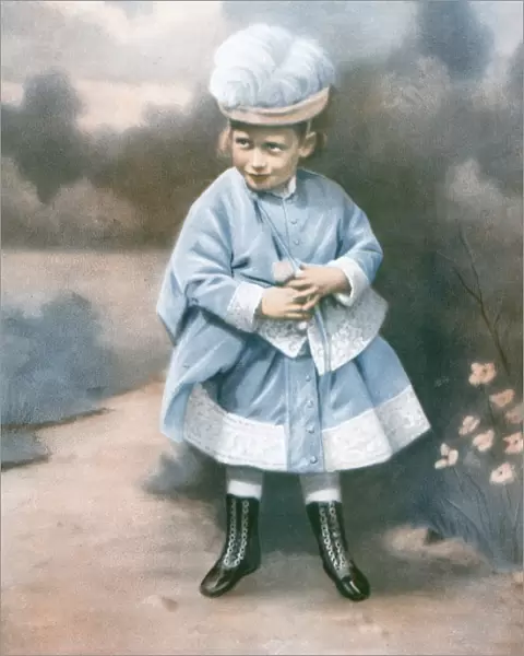 Prince George as a child