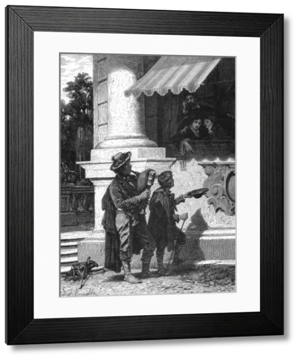 Framed Print : Italian Pifferari, 1875 Framed Print : Italian Pifferari, 1875