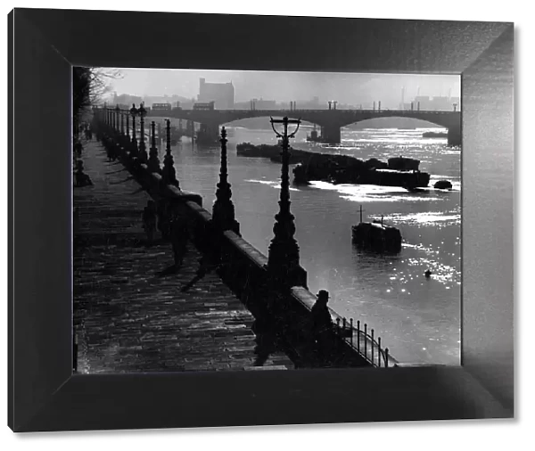 Embankment and River Thames, London