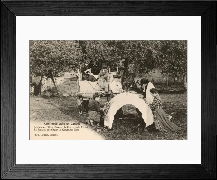 Framed Print : French Basque wedding Framed Print : French Basque wedding