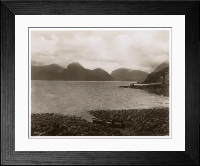 Framed Print : Isle of Skye - Cuilins viewed from Loch Scavaig Framed Print : Isle of Skye - Cuilins viewed from Loch Scavaig