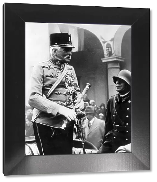 Field Marshal von Mackensen in Budapest, Hungary