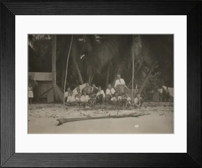 Framed Print : Seychelles Scouts Camp Framed Print : Seychelles Scouts Camp
