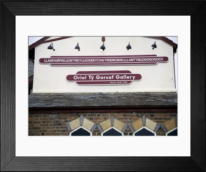 Framed Print : Llanfairpwll, Wales Framed Print : Llanfairpwll, Wales