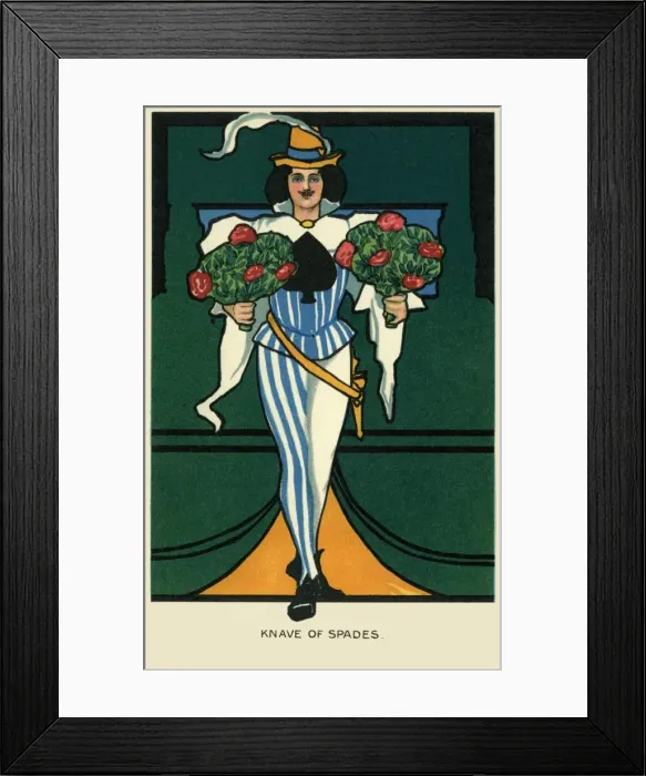 Framed Print : Knave of Spades Framed Print : Knave of Spades