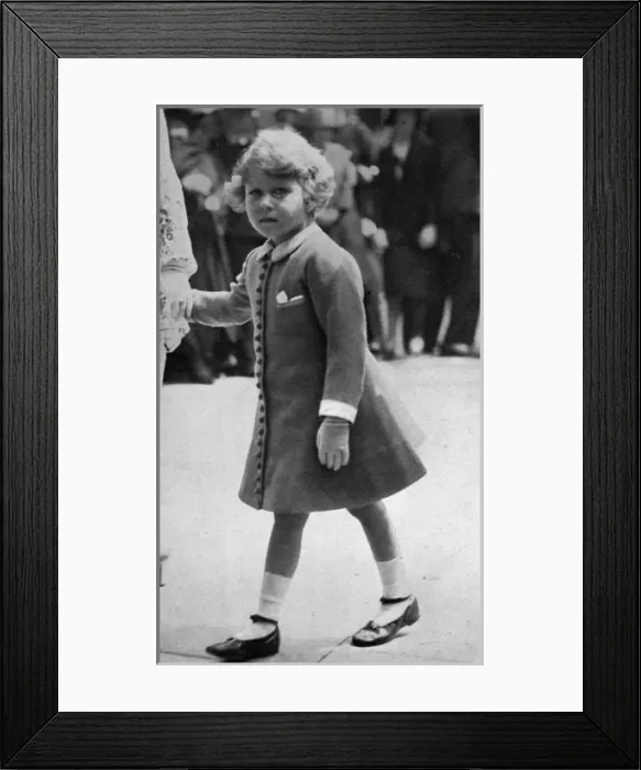 Framed Print : The young Princess Elizabeth Framed Print : The young Princess Elizabeth
