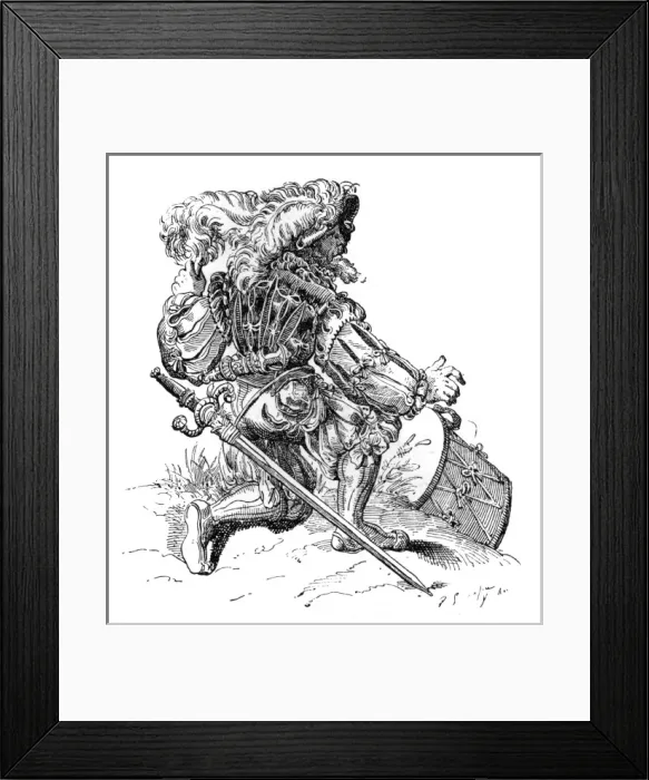 Framed Print : German Drummer Framed Print : German Drummer