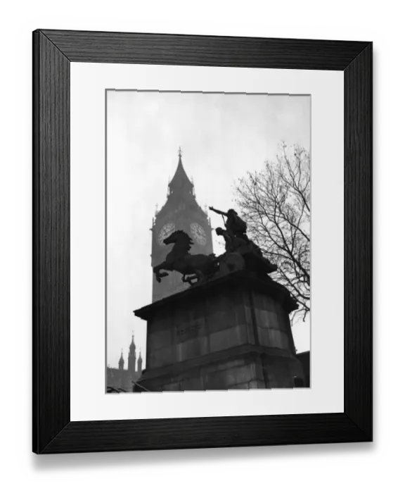 Framed Print : Statue of Boudicca, Westminster, London Framed Print : Statue of Boudicca, Westminster, London