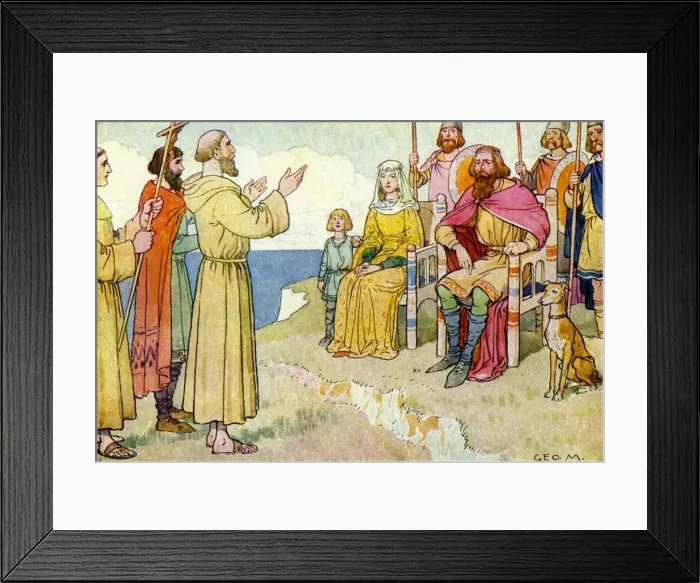 Framed Print : St Augustine and the English Framed Print : St Augustine and the English