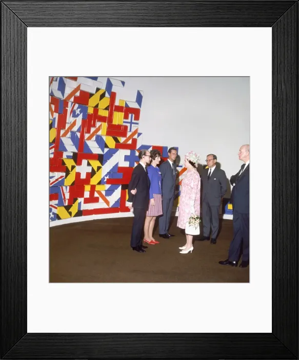 Framed Print : Queen Elizabeth II, Canada tour 1967 Framed Print : Queen Elizabeth II, Canada tour 1967