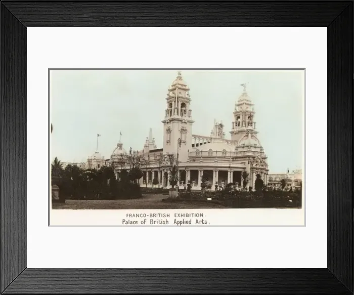 Framed Print : Palace of British Applied Arts, Franco-British Exhibition Framed Print : Palace of British Applied Arts, Franco-British Exhibition