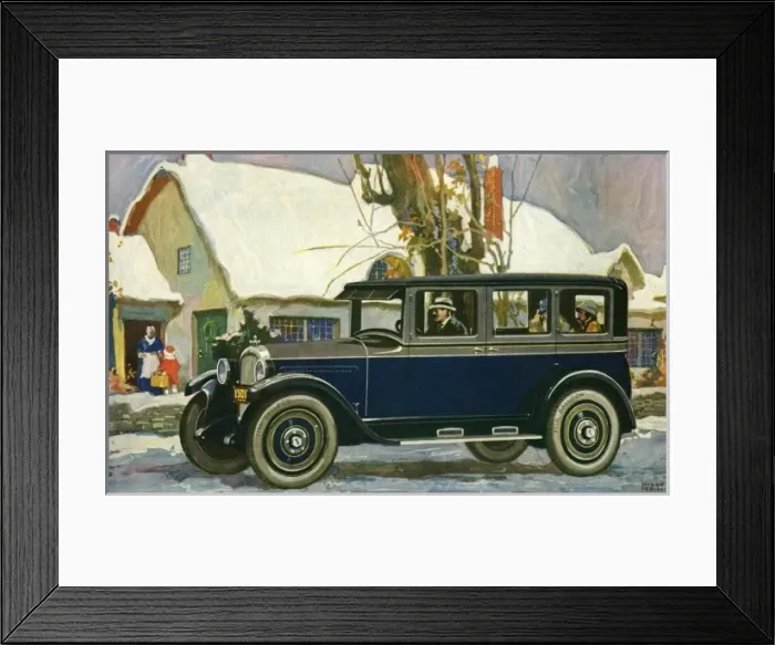 Framed Print : Willys-Overland Sedan Framed Print : Willys-Overland Sedan