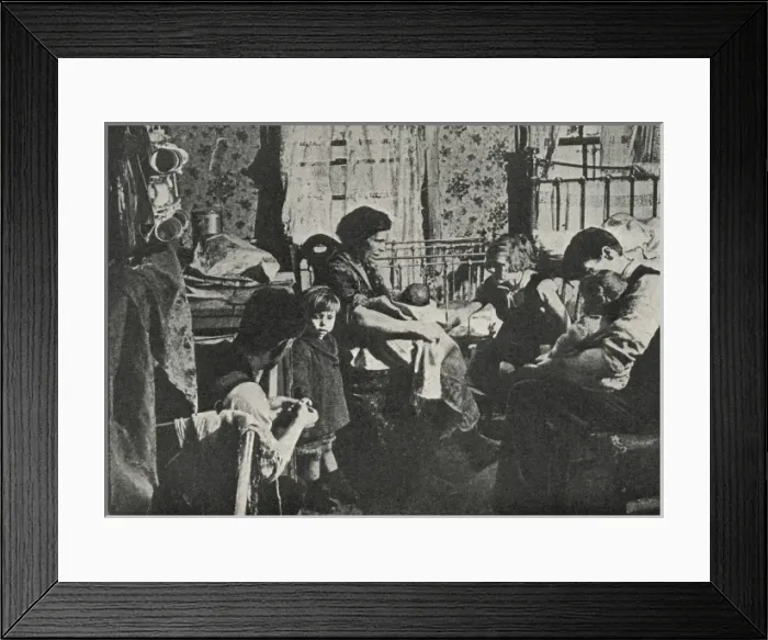Framed Print : Overcrowded housing Framed Print : Overcrowded housing
