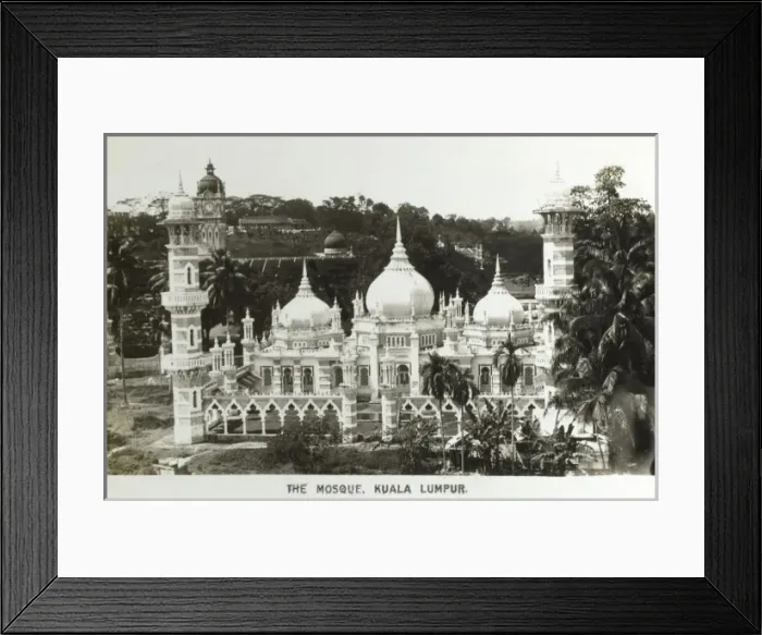 Framed Print : Kuala Lumpur, Malaysia - Masjid Jamek Mosque Framed Print : Kuala Lumpur, Malaysia - Masjid Jamek Mosque