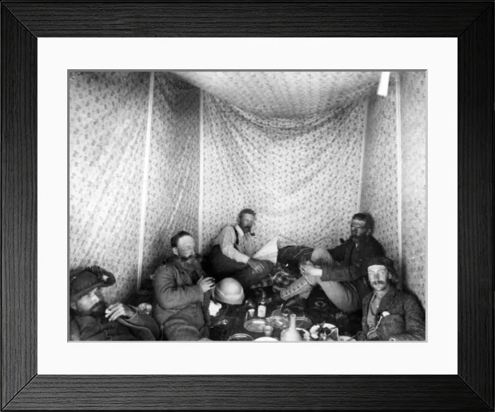Framed Print : Herbert Kitchener and others in Western Palestine Framed Print : Herbert Kitchener and others in Western Palestine
