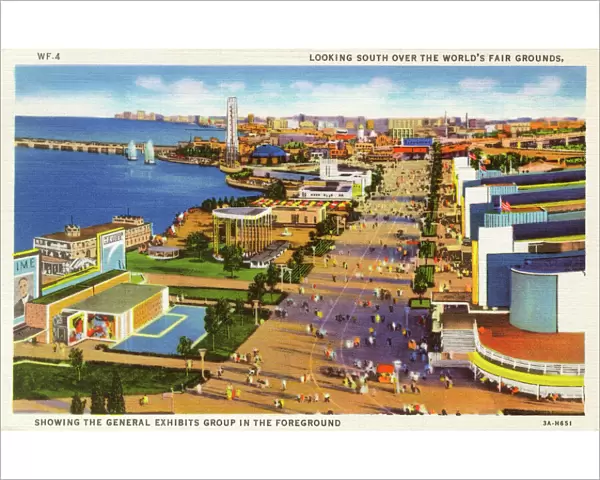 Chicago World Fair - The Site looking South