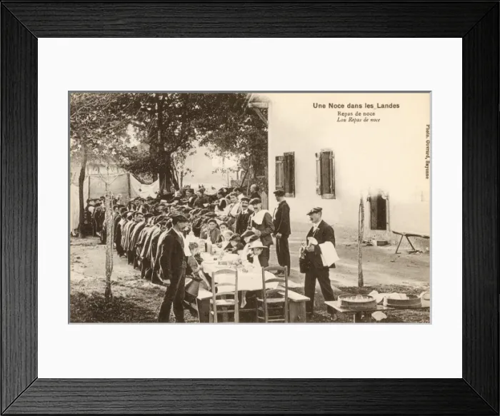 Framed Print : French Basque wedding Framed Print : French Basque wedding